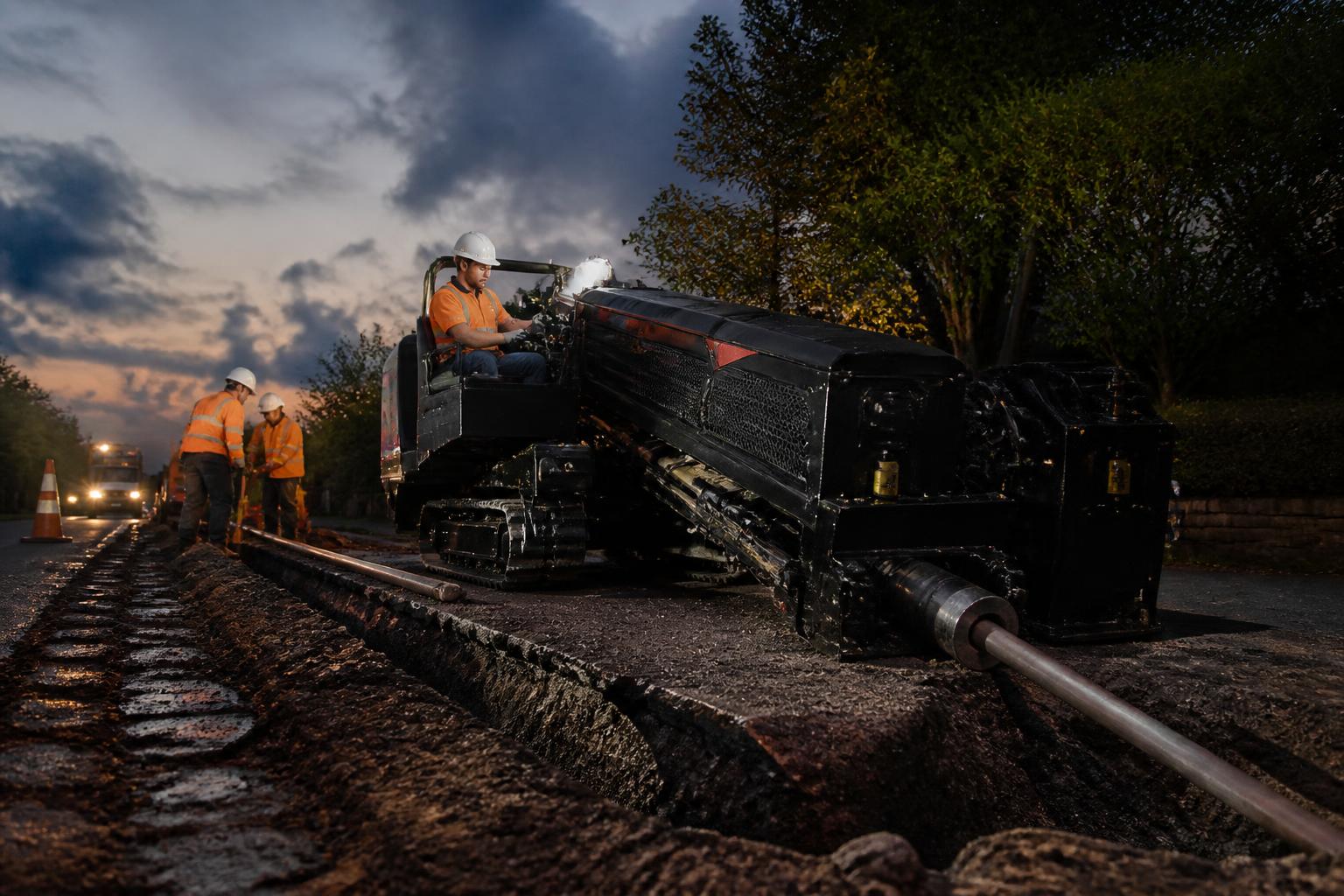 Horizontal directional boring machine